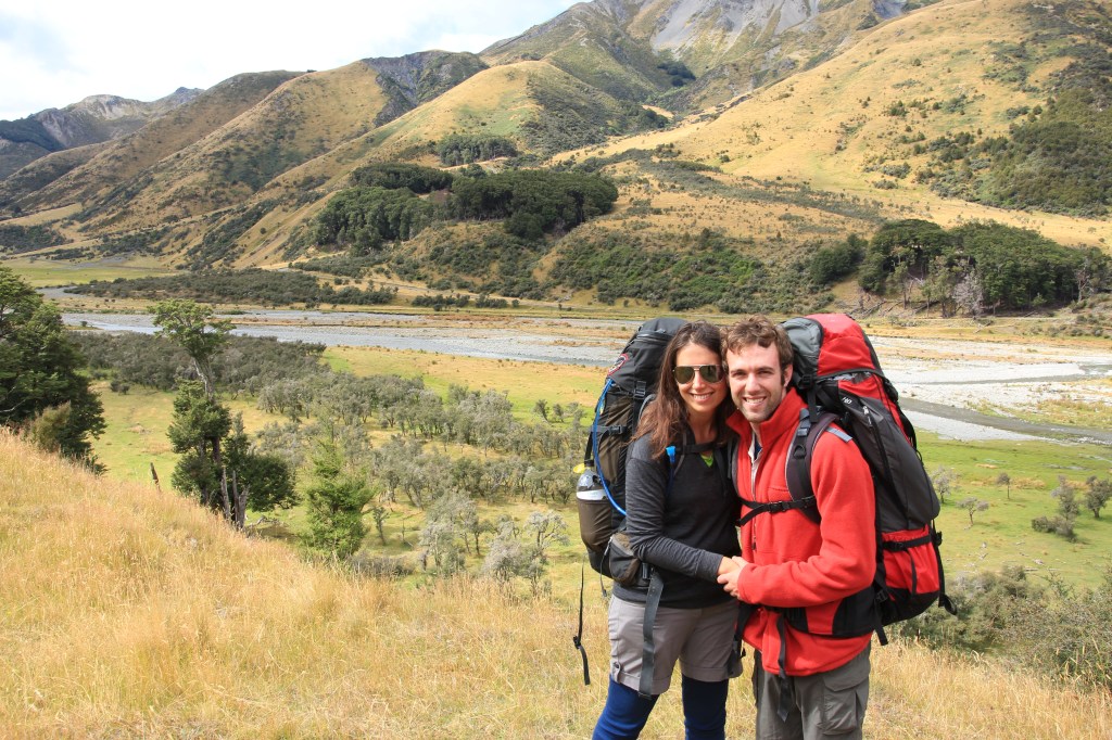 One tramping couple