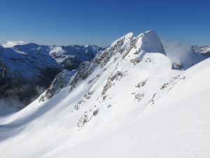 Looking back from where we came.